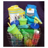 10 Free Meals at Hawaiian Bros, 2 Huge Beach Towels, 4 Tumblers, 2 Bags Of Tropical Snacks, Miscella