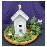 Rustic Wooden Bird House