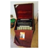 Vintage Dallape Organ Tone Accordion With Original Carrying Case