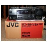 JVC Audio/Video Receiver, Model RX-884V And Sony DVD Player, Model DVP-NC85H Both With Remotes And O