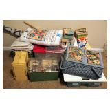 Sewing Notions Including Thread, Portable Sewing Boxes Full Of Thread, Needles, And Buttons, How To 