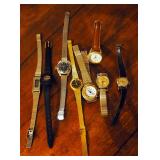 ladies Wrist Watch Assortment Including Brands Eternity, Timex, Wamlim And More, Qty 7