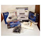 D-Lin 5 Port Gigabyte Switch, Model DGS1005G, DLink Extreme N Gigabit Router, Model, DIR-655, DLink 