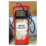 Mobil Regular Vintage Gas Pump, Wayne Model 90