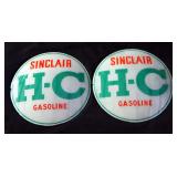 Sinclair H-C Gas Pump Globe, Includes 2 Lenses And One Ring