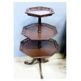 Vintage School Desk With Flip Top And Attached Swiveling Seat