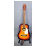 Global 6-String Acoustic Guitar With Strap