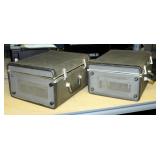 Vintage Ampex Corp Suitcase Subwoofers, Qty 2
