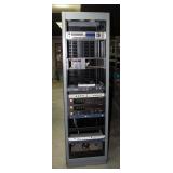 Stantron Rolling Server Rack 79" x 22.5" x 27", Includes Tascam , Dynafex Noise Reduction System, Mo