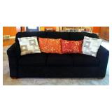 Guardsman Sleeper Sofa, 36in x 81in x 38in, With Throw Pillows