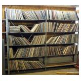 2 Section Metal Racking With Adjustable Shelves, 84" x 49" x 12", Per Section