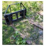 Adjustable Tractor Forks, 48" Wide, 48" Long