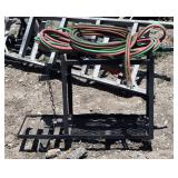 Oxygen And Acetylene Hoses, Qty 2 Pair, Test And Charging Manifolds, And Rolling Wire Welding Cart, 