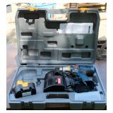 Ryobi 14.4 Volt Cordless 3/8" Driver, Model SA14402, With Charger, Battery, And Carrying Case