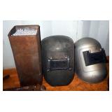 Welding Rods, And Welding Hoods, Qty 2