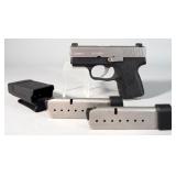 Kahr Arms PM9 9x19 Pistol SN# 1B3030, 3 Total Mags And Mag Holder