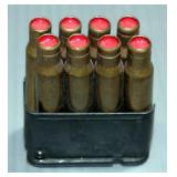 M1 Garand Blank Cartridges In 8-Rd Clip, 8 Total Rds