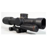 Trijicon VCOG 1-8x28 Riflescope Model 2400001, SN# 00000467, Red MOA Red Cross Dot Reticule With Thu