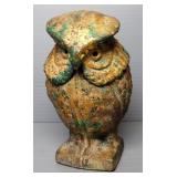 Metal Owl Containers, Qty 2, Tops Remove From Both