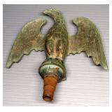 Brass Eagle Flag Pole Topper