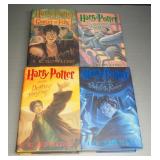Harry Potter Hardback Books, Includes Years 3, 4, 5, And 7