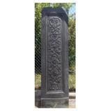 Brass Mausoleum Crypt Cover, 26" Wide x 93" Long