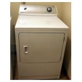 Maytag Heavy Duty Front Load Electric Dryer, Super Size Capacity, Model# MDE2706AYW, 44" X 27" X 28"