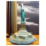 Framed Oil On Canvas, By P. Wong, 28" x 15", Framed Matted Under Glass Lighthouse Photograph, 14" x 