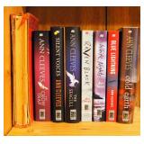 Ann Cleeves Novels, Qty 7, Including Hard Back Gone With The Wind, Published By MacMillan Co. In 194