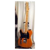 Fender Squier Tele Affinity Series 6 String Electric Guitar With On Stage Adjustable Guitar Stand, G