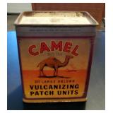 Vintage 1940’s Camel Vulcanizing Patch Units, Unopened