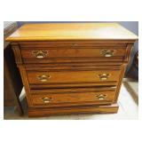 Dresser With 3 Drawers, 33" H x 38" W x 19" Deep, Matches Lots 55, 56 And 213