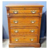 Chest Of Drawers With 4 Drawers, 42" H x 32" W x 19" D, Matches Lots 54, 56 And 213