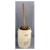 Monmouth Pottery Co 3 Gal Butter Churn Crock