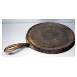 Griswold 8" Griddle And Griswold Hearthstone Saucepan