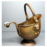 Copper Coal Scuttle Ash Bucket