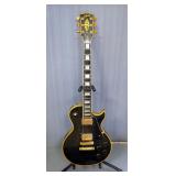 Gibson Les Paul Custom Electric Guitar, Second, With Stand, In Hard Case