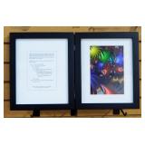 Scott Allen Burns (American) Trigonometry (Design #67) Print And Formula, Framed Matted Under Glass