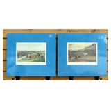 Horse Racing Images, Includes Prints Of Henry Alken "To The Craners Of England" Aquatint And F. C. T