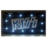 Kiss LED Sign, 19" x 10", New In Box