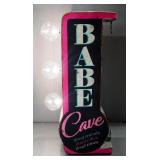 Babe Cave Double-Sided Marquee LED Sign, 3" x 6.5" x 12", New In Box