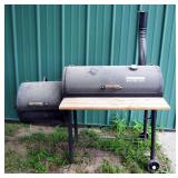 Brinkman Smoke Pit, With Smoker Box, 60" x 53" x 32"