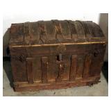 Camel Back Steamer Trunk, 22" x 32" x 19
