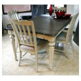 Legacy Classic Brookhaven Dining Table With 1 Leaf, 30" x 40" x 62", And Legacy Classic Brookhaven D