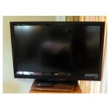 Vizio 42" HD Television, Model E420VL, With Remote, And RCA Video Cassette Recorder, With Remote, An