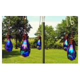 Home Trends Tear Drop Gazing Balls, Qty 5