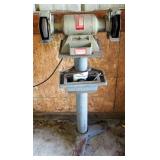 Wissota Ball Bearing Bench Grinder, On Stand, Model E33