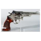 Smith & Wesson 27-2 S&W .357 Magnum 6-Shot Revolver SN# N627930, 6" Bbl, With Paperwork, In Wood Dis