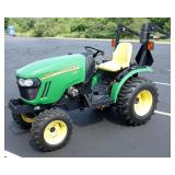 John Deere 2320 HST Compact Utility Tractor, PIN# LV2320H504168, Reads 3520 Hours