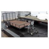 2002 Parker Performance Utility Trailer With Trailer Dolly, 12